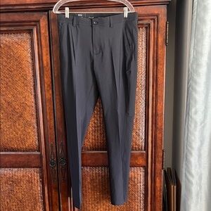 Greg Norman Collection Men's Charcoal Dress Pants